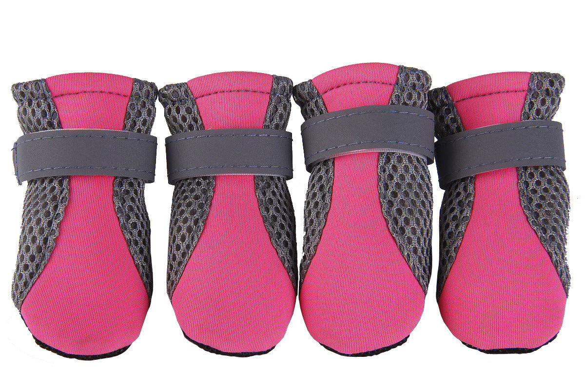 Netted Pet Running Shoes