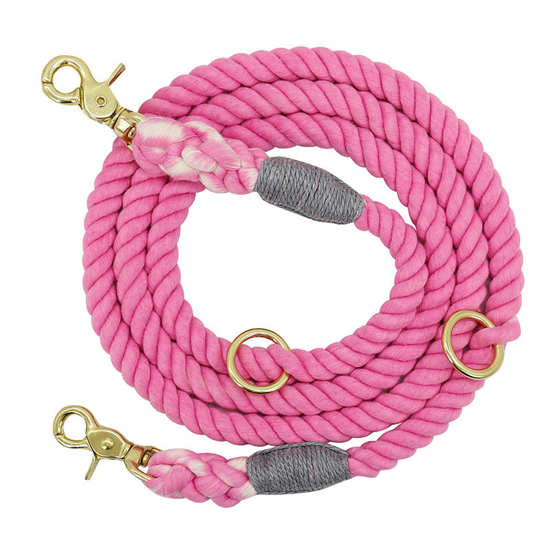 Multi-color Cotton Leash