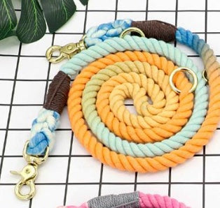 Multi-color Cotton Leash