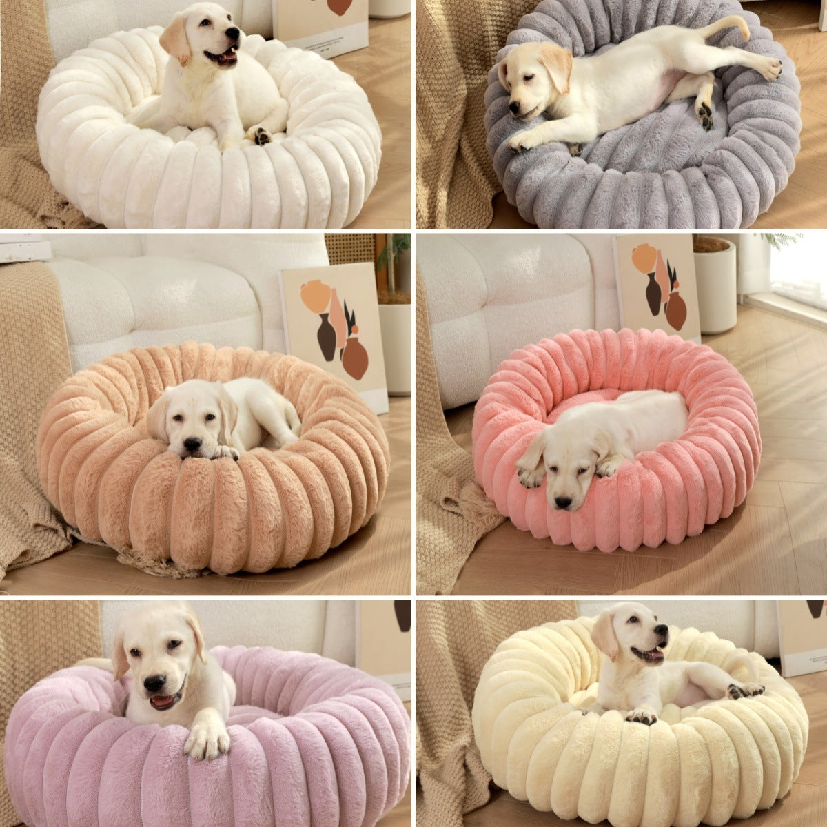 Plush Warm Pet Bed