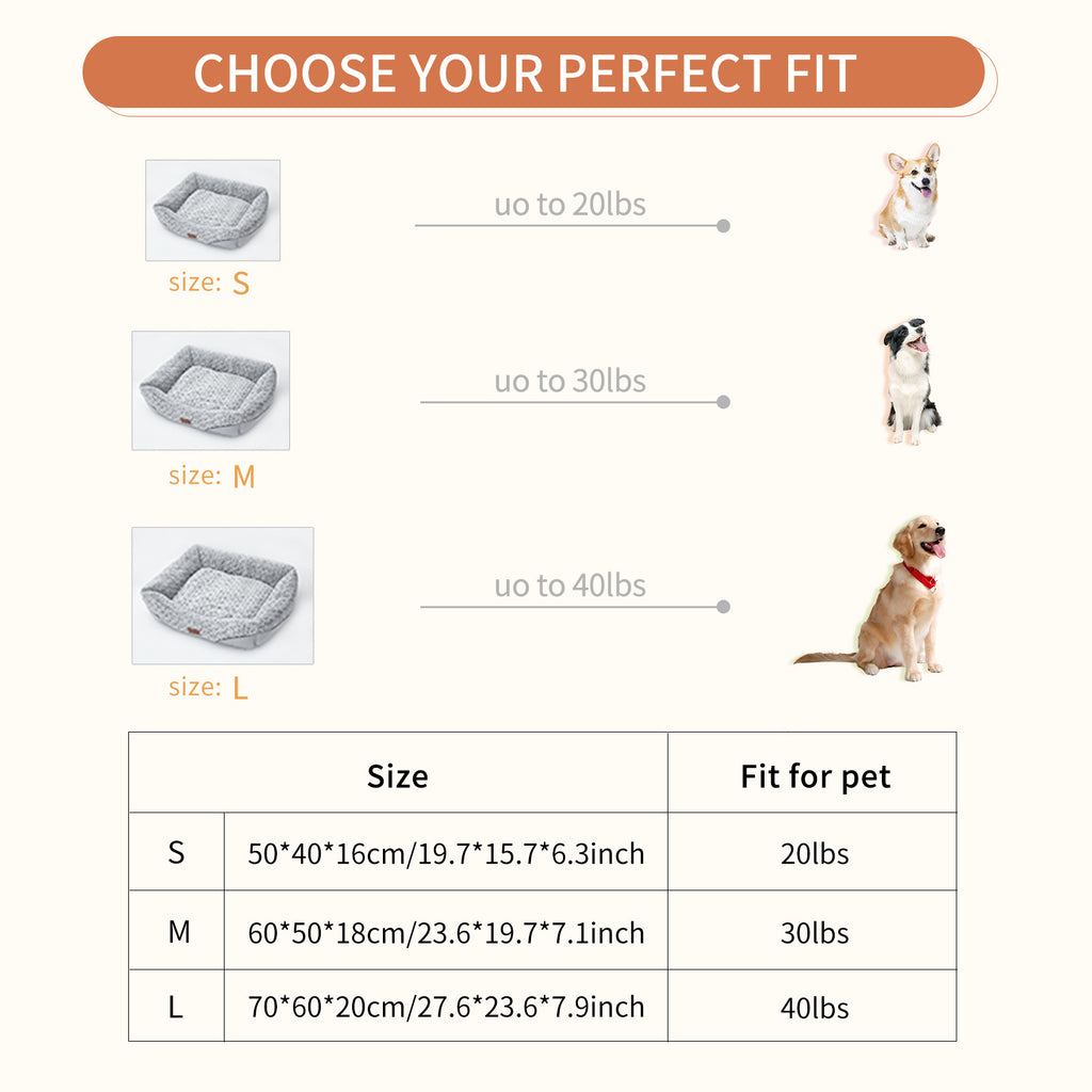 Anti-Anxiety Machine Washable Pet Beds