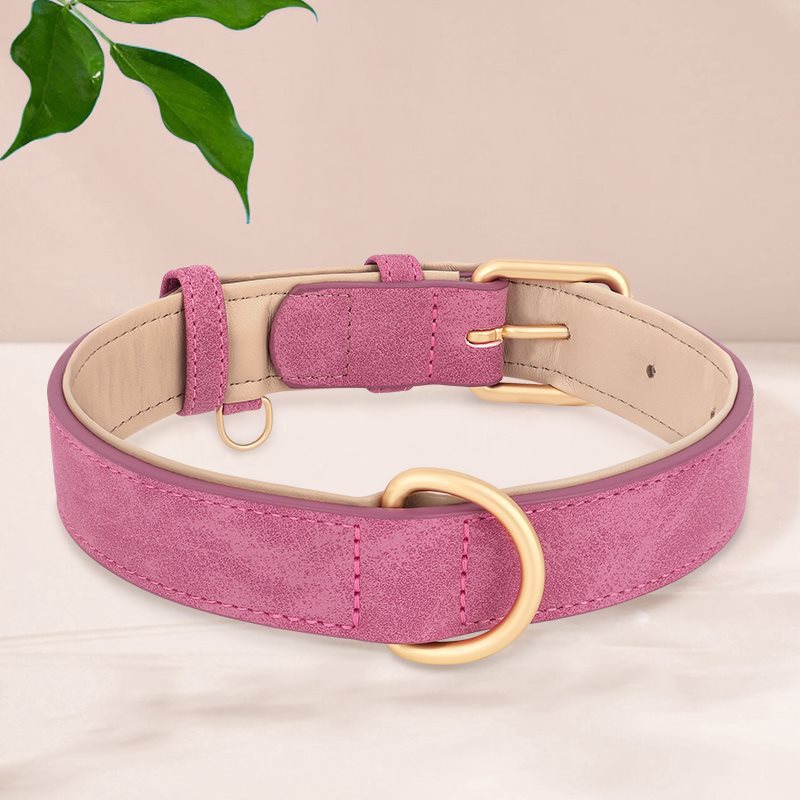 Double-layer Leather Pet Dog Collar