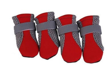 Netted Pet Running Shoes