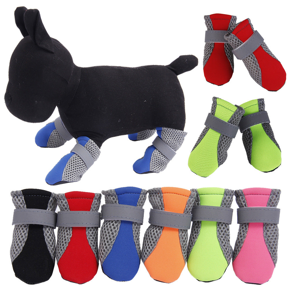 Netted Pet Running Shoes