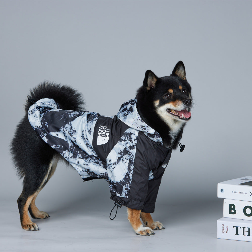 Windproof Cotton Dog Coat